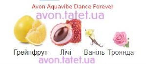 Туалетна вода Avon Aquavibe Dance Forever (100 мл) 42847